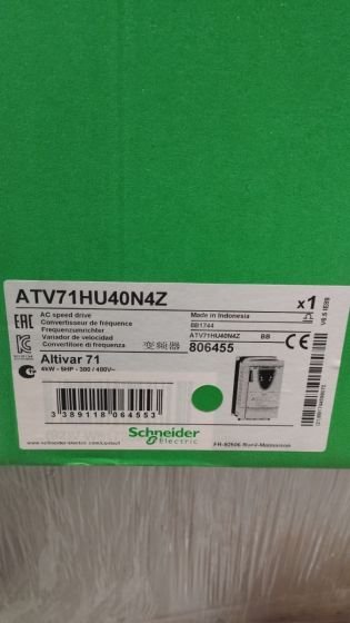 Inversor de Frequencia Schneider - ATV71HU40N4Z