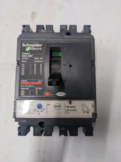Disjuntor Schneider - NSX160F