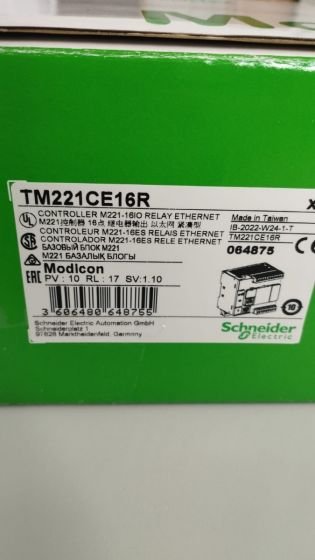 Controlador Logico Programável Schneider - TM221CE16R