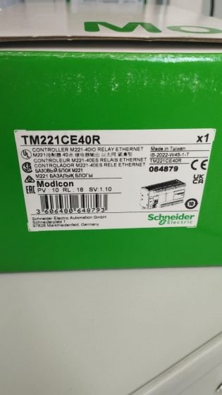 Controlador Logico Programável Schneider - TM221CE40R